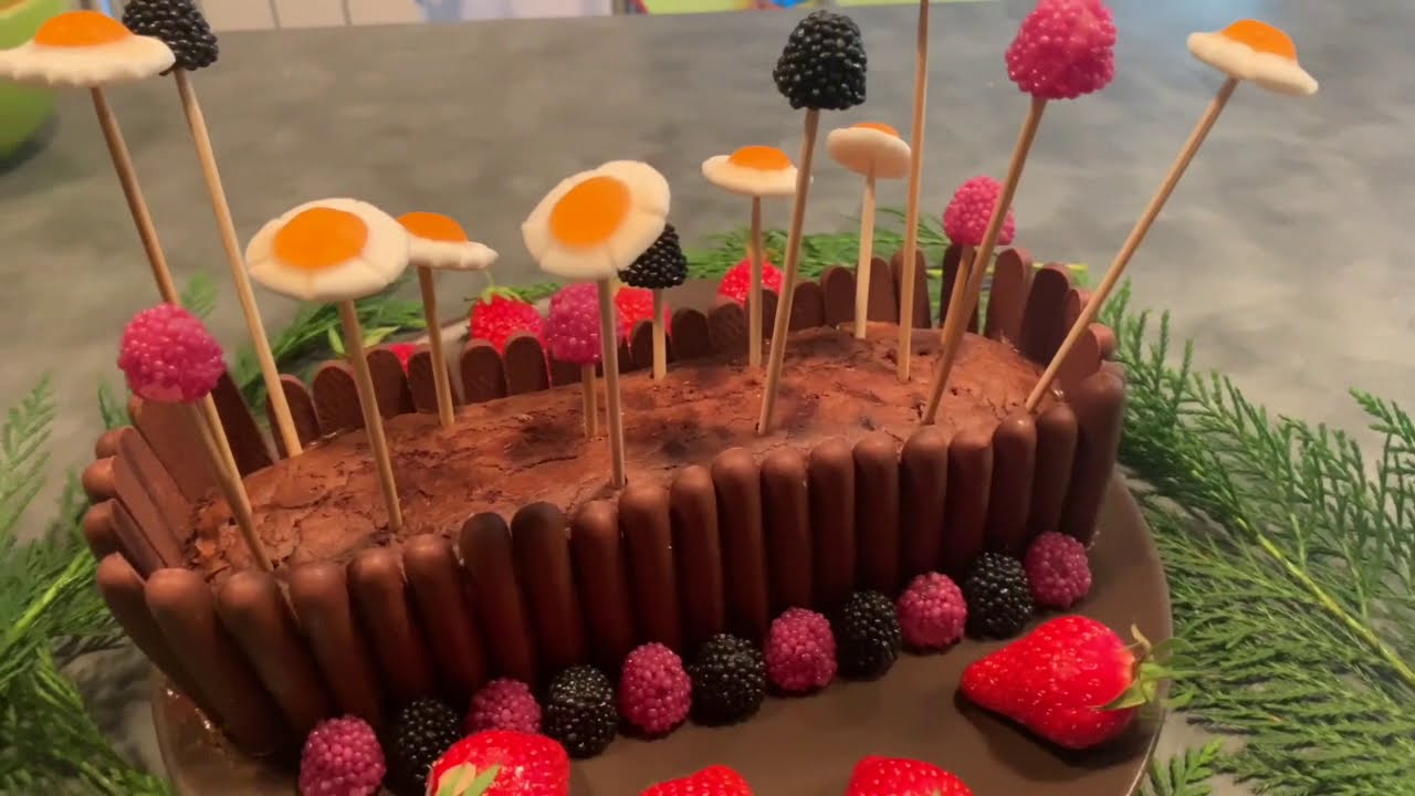 Jardini&egrave;re au chocolat 🍫g&acirc;teau facile et rapide