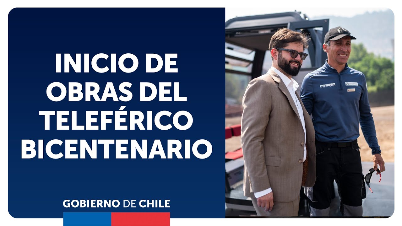 Comienzan obras del Teleférico Bicentenario: 13 minutos de Tobalaba a Ciudad Empresarial