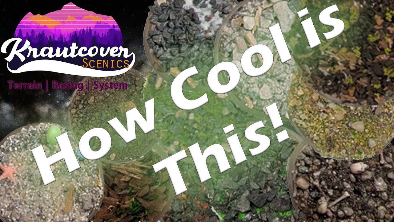 Krautcover - The Speedpaint of basing material