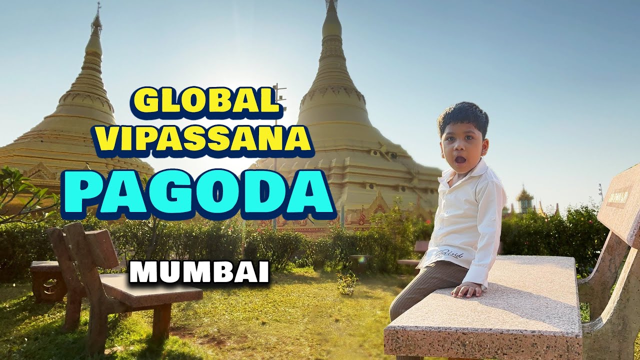 Mivaan Visits Global Vipassana Pagoda 🕊️✨ | Peaceful Day in Mumbai
