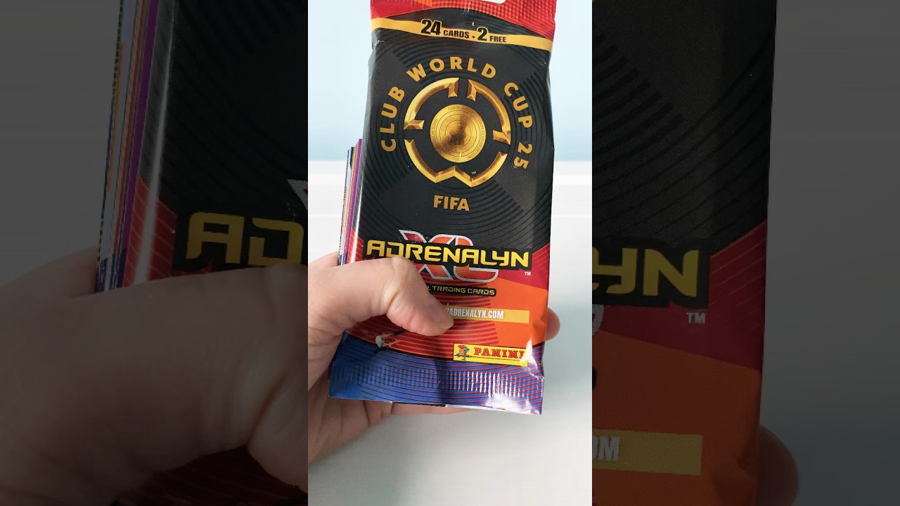Otwieram FAT PACK #panini FIFA Club World Cup 2025, szukam rzadkiej karty #clubworldcup #unboxing