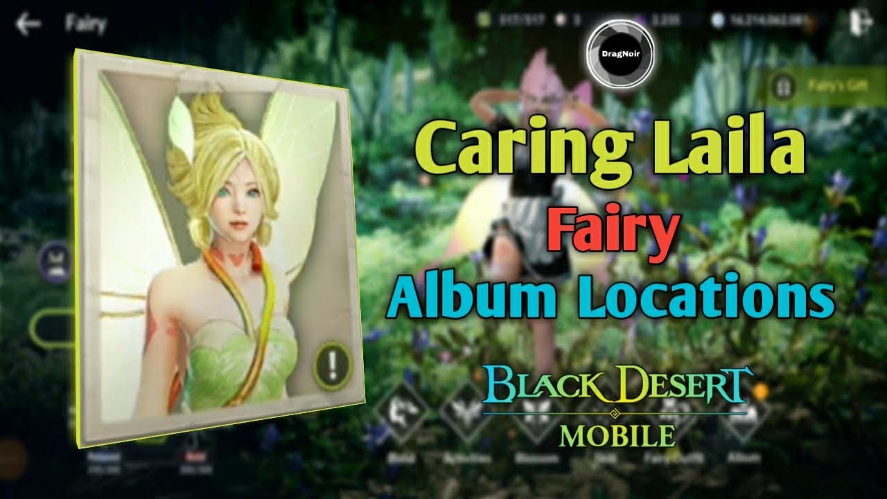 Caring Laila Album Locations | Fairy | Black Desert Mobile