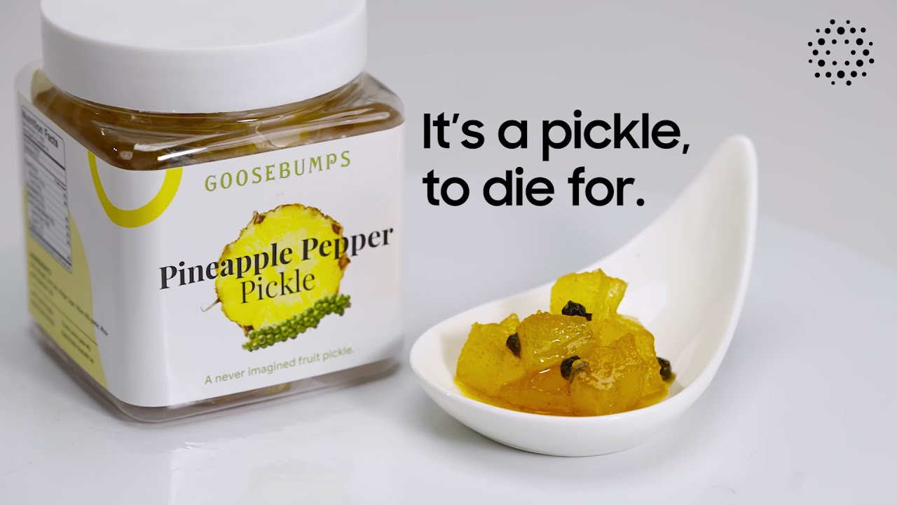 Goosebumps - Pineapple Pepper Pickle (Exotic Fruit Pickle)