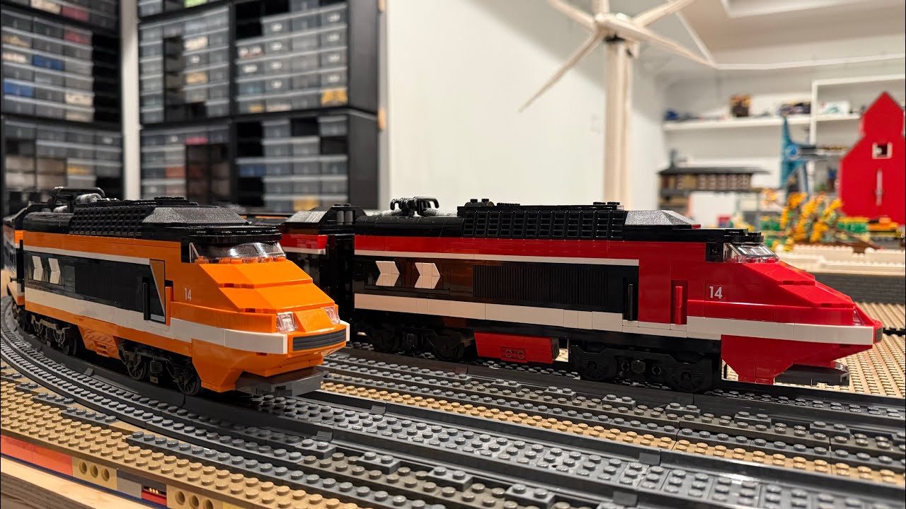 Обновление LEGO Trains - Crimson Express