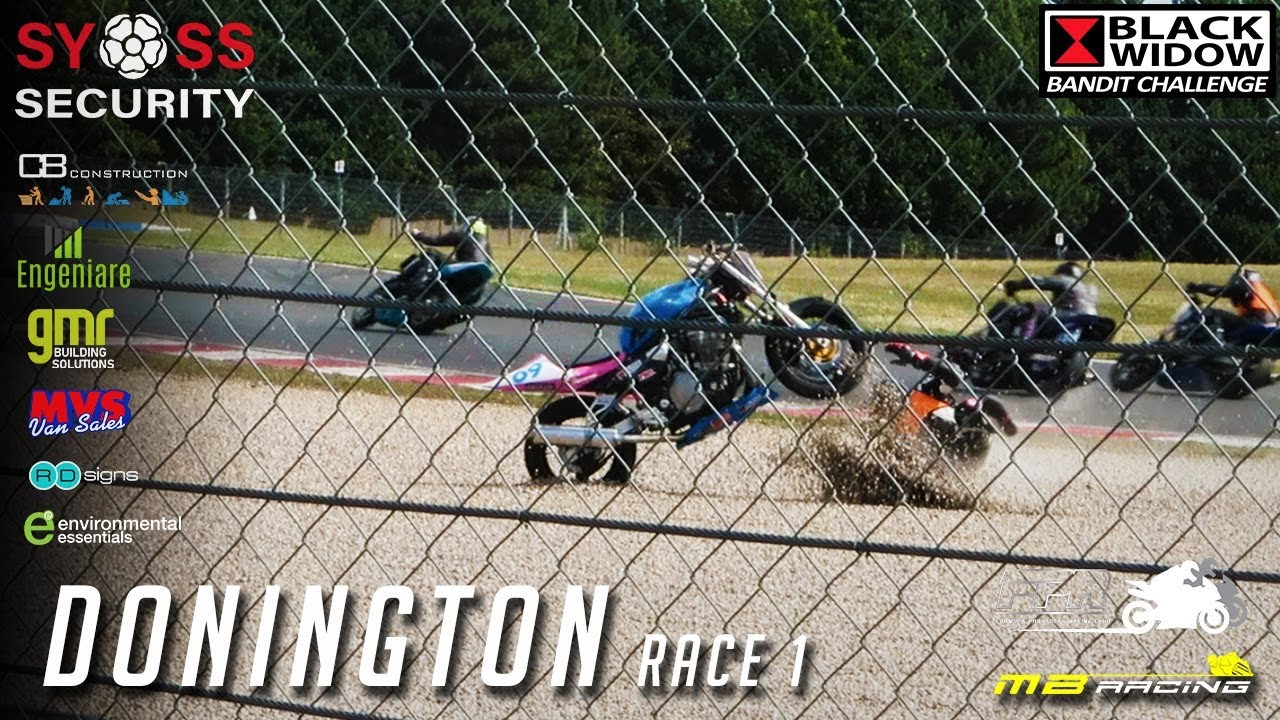 Donington Park - Race 1 - Big Crash by Matt Jones