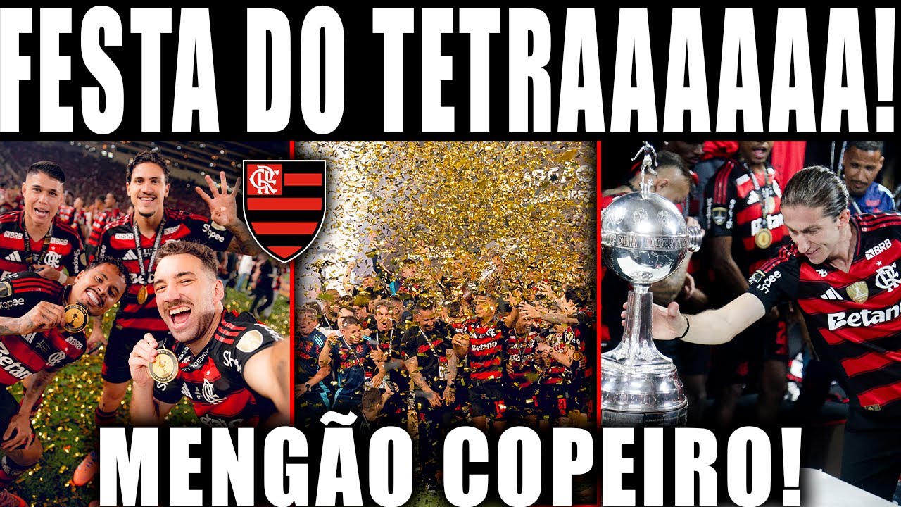 FLAMENGO COPEIRO! AN&Aacute;LISE DE FLAMENGO 1 X 0 PALMEIRAS NO TETRA CAMPEONATO DA LIBERTA!