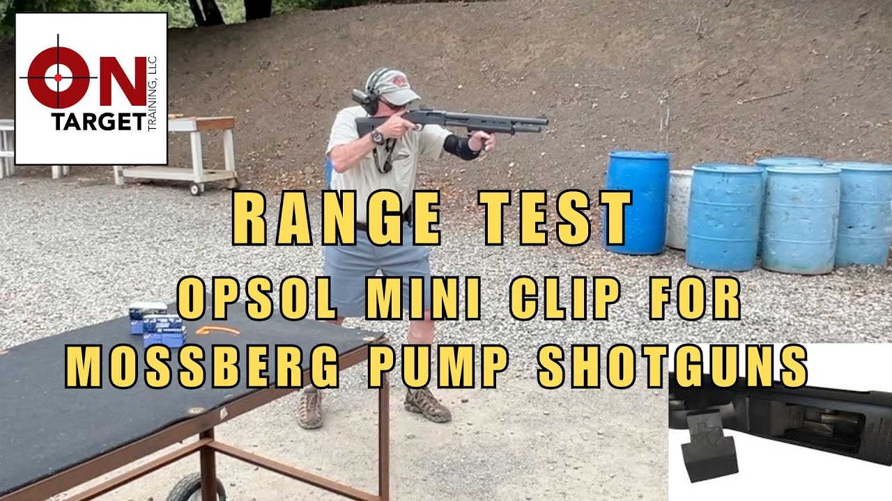 OpSol Clip для испытания на дальность стрельбы патронами Min Shot