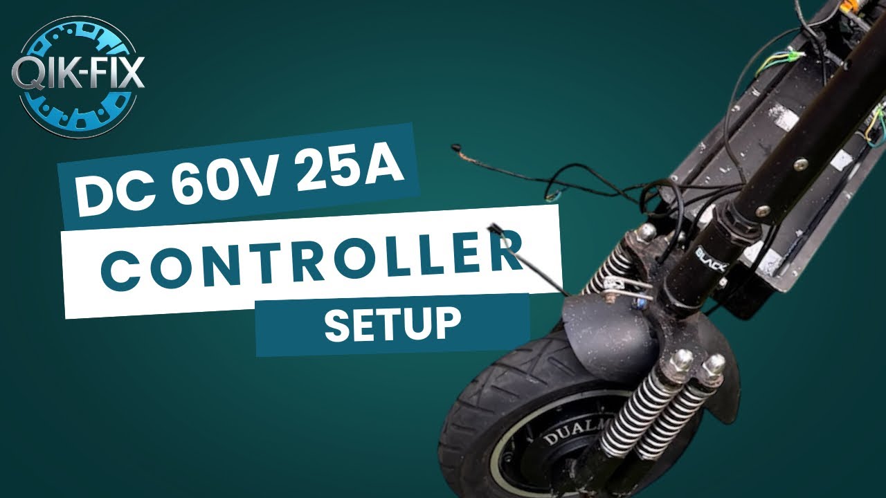 60V 25A Dual Motor controller set up Gide,