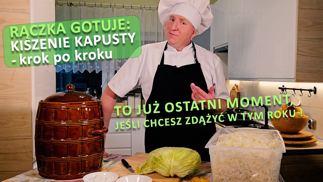 RĄCZKA GOTUJE: kiszona kapusta wg Remigiusza Rączki