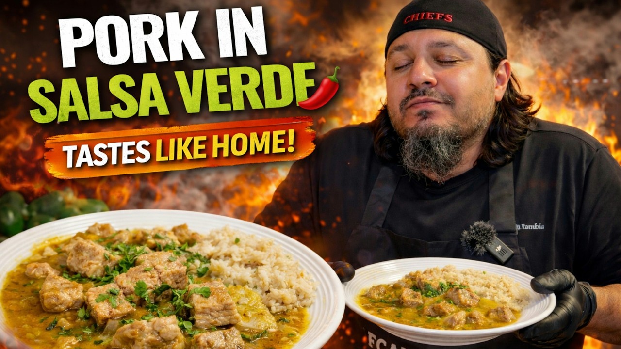 This Pork in Salsa Verde Took Me Straight Back Home 🤤🔥