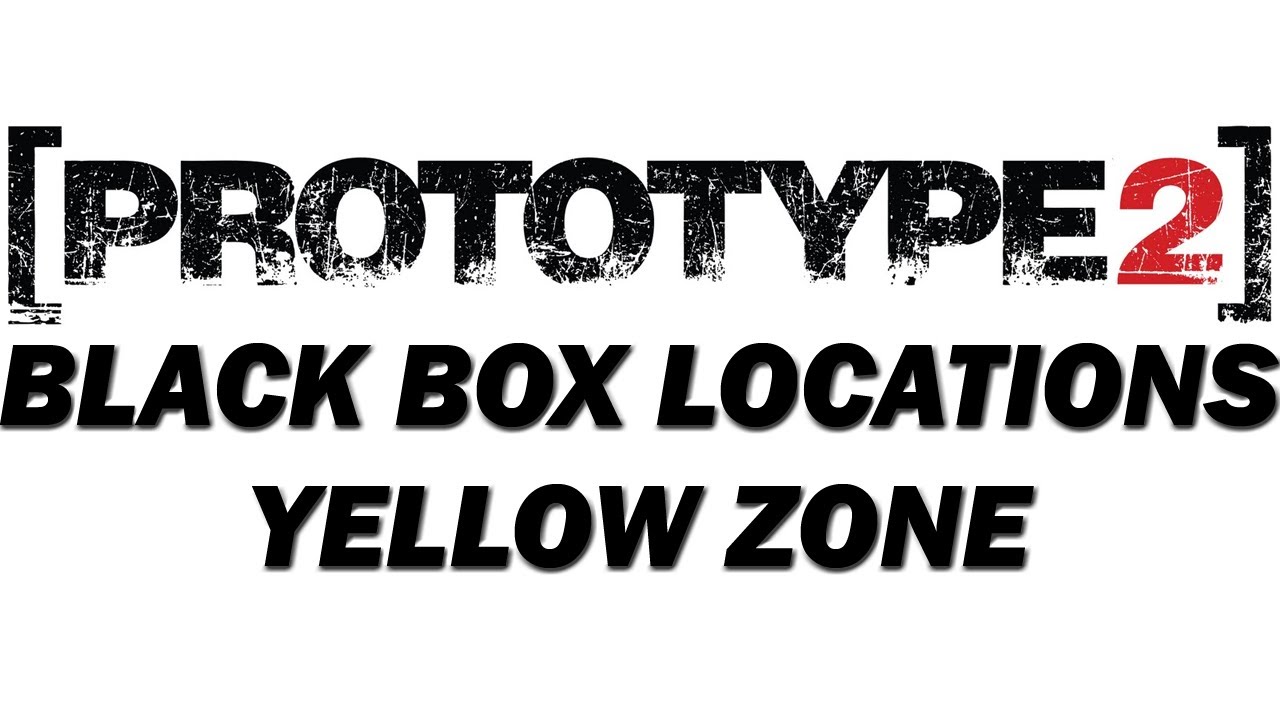 Prototype 2 Collectibles Walkthrough - ALL Black Box Locations in Yellow Zone