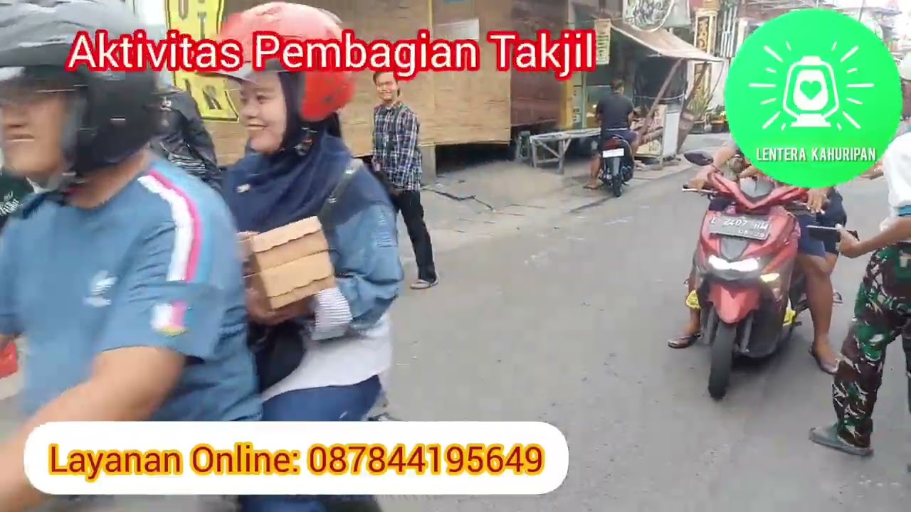 Aktivitas Pembagian Takjil Hari ke 11 Ramadhan 1447 H Oleh Tim PSL Surabaya 