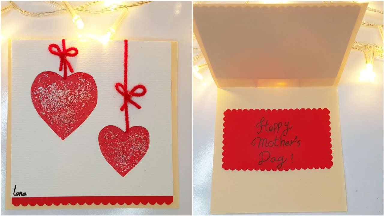 How to Make a Minimal Mother’s Day Card?