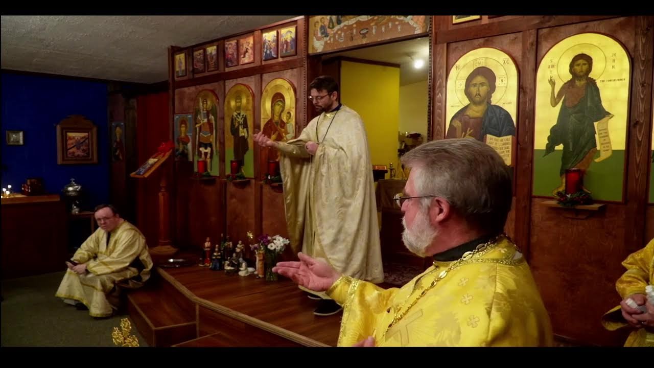 Divine Liturgy for Theophany & Great Blessing of the Waters 26-01-05