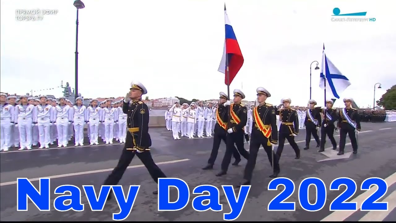 Navy Day 2022 in Russia, Saint Petersburg (Full TV Broadcast)