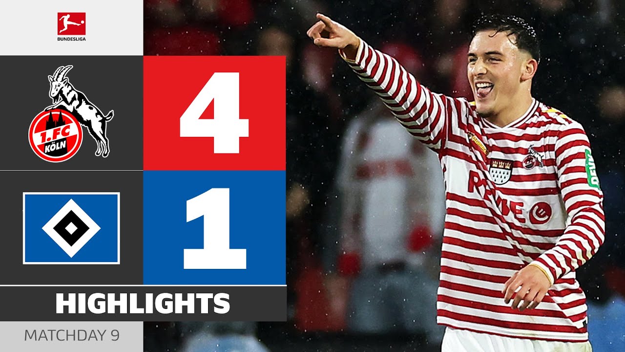 A HUGE Win Against HSV! | 1. FC K&Ouml;LN - HAMBURGER SV | Highlights | MD 9 &ndash; Bundesliga 2025/26