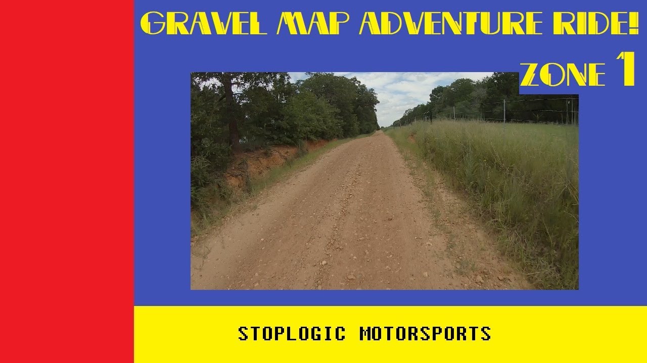 Tired of looking for dirt roads?! Gravel Map Adventures!