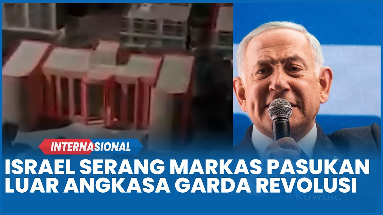Israel Serang Markas Pasukan Luar Angkasa Garda Revolusi di Teheran