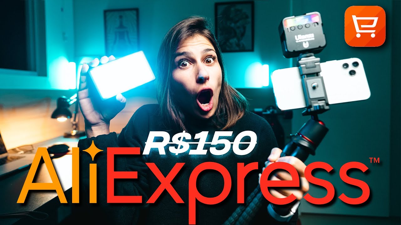 5 produtos SUPER BARATOS para FILMAR com CELULAR no ALIEXPRESS  por MENOS de R$ 120
