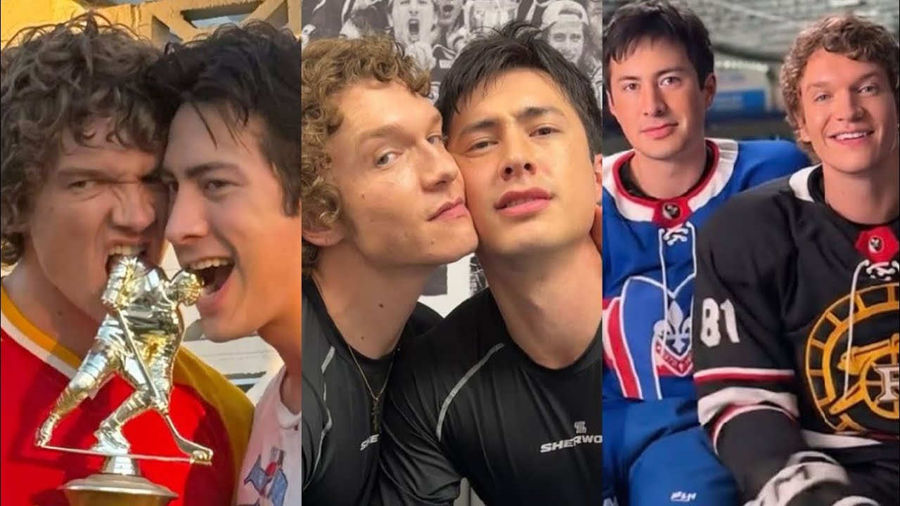 Heated Rivalry Cast & Series Tiktok edits compilation 
