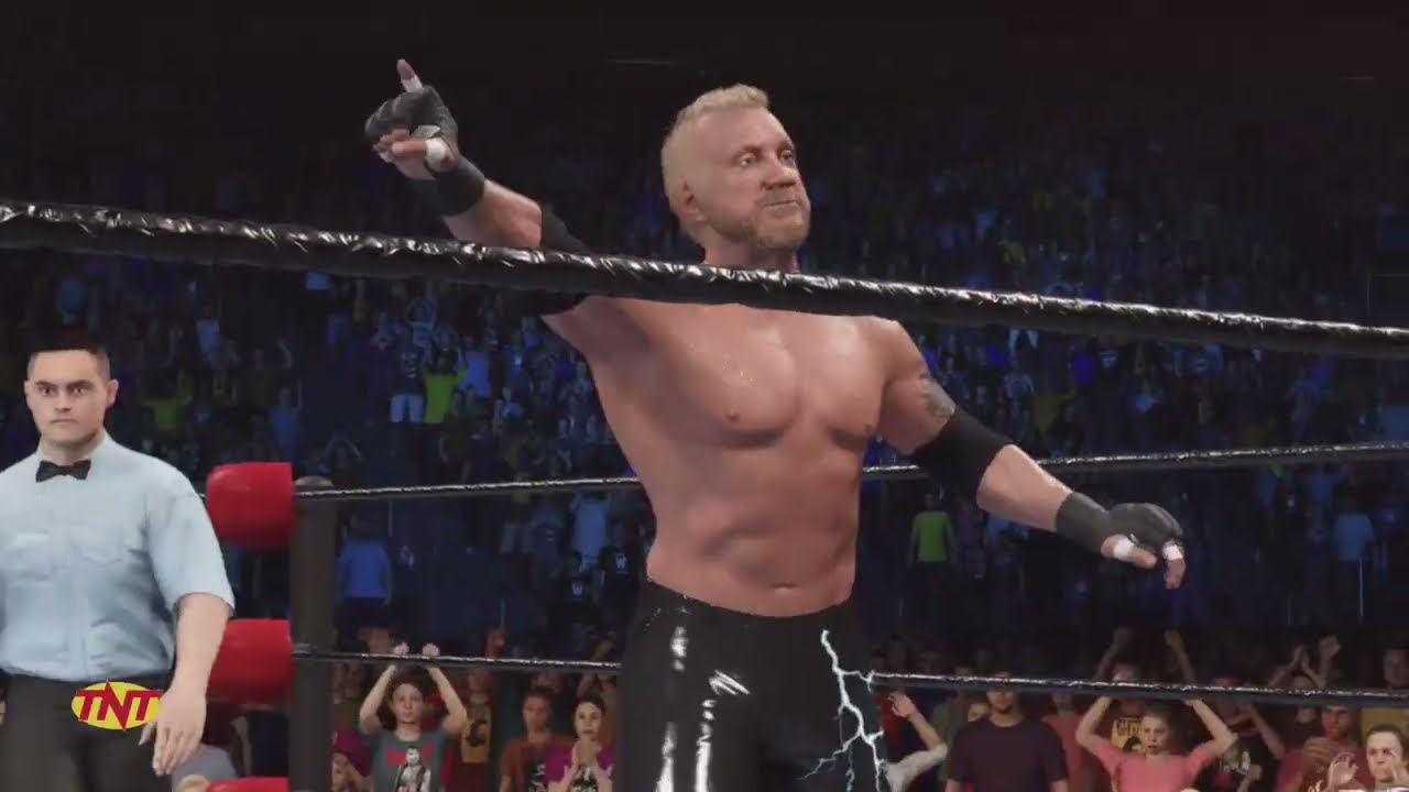 WWE 2K25 DDP против Сида Джастиса
