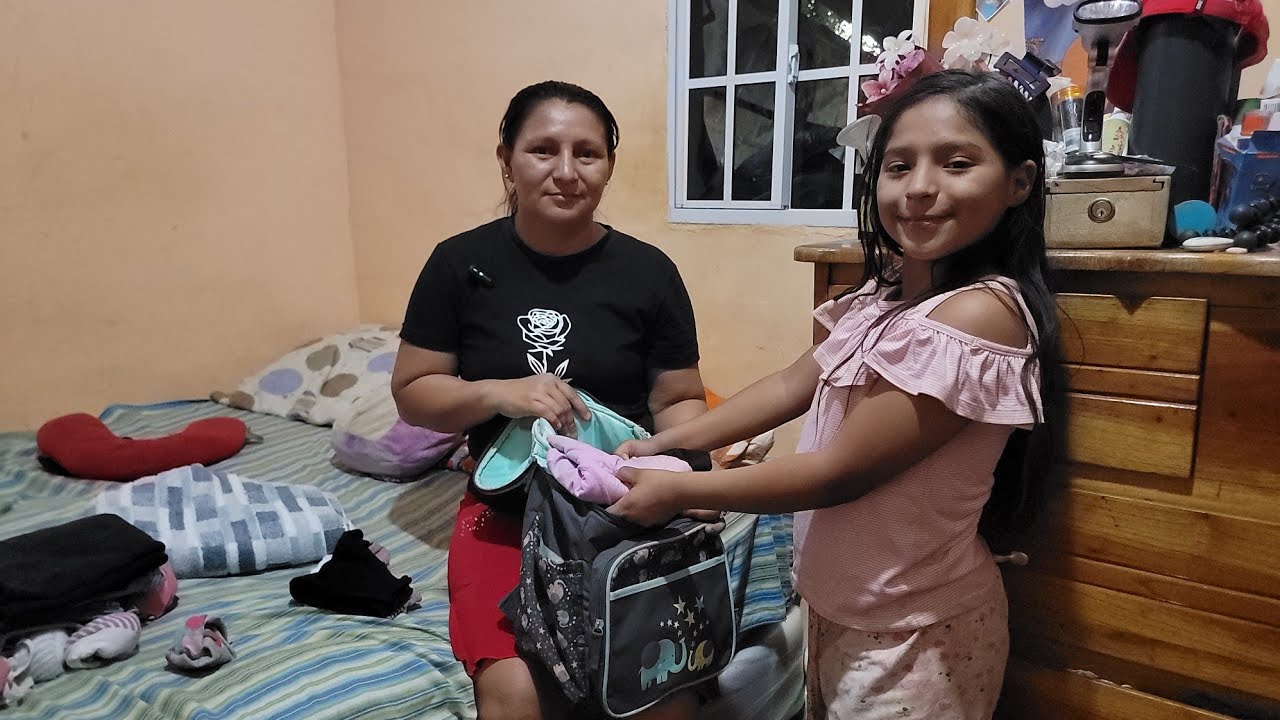 Preparando la maleta para irnos al OSPITAL 😐😐😐