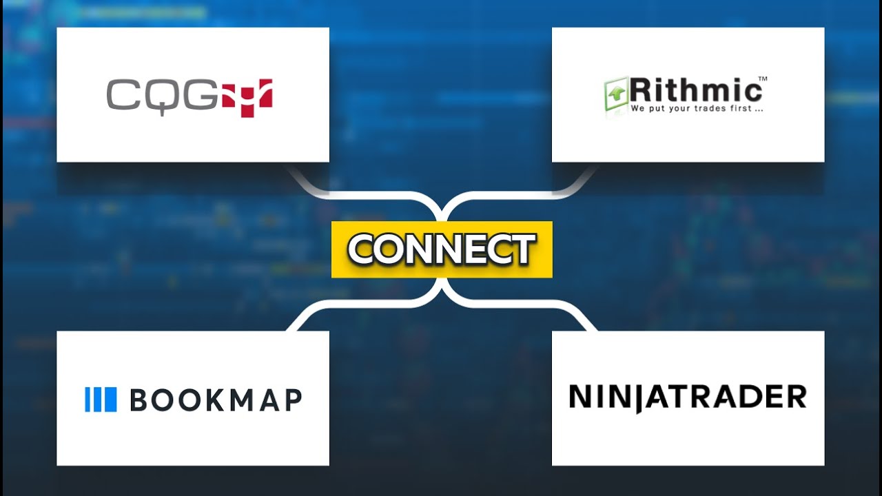 Подключите Rithmic и CQG к NinjaTrader и Bookmap
