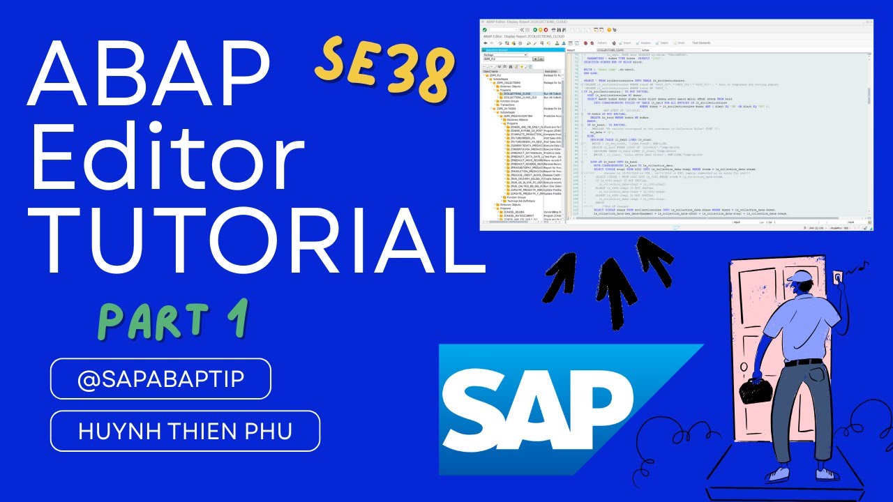 ABAP Editor overview – Hướng dẫn sử dụng cơ bản