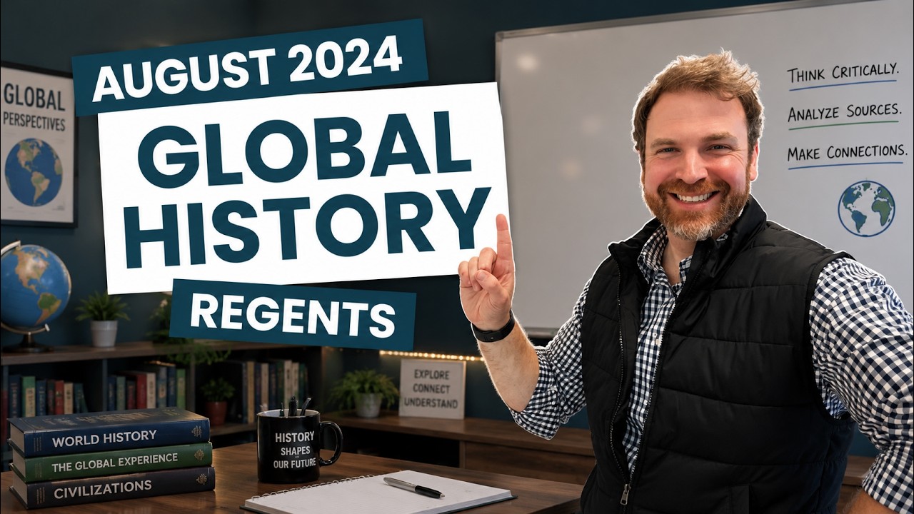 Global History Regents Review | August 2024 Multiple-Choice Section