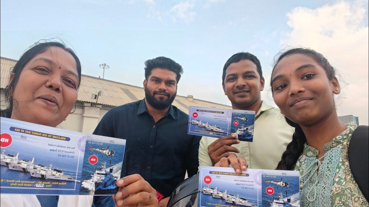 ரெம்ப நாளா கப்பலில் பயணம் செய்ய ஆசை அதுவும் இன்று நிறைவேறியாச்சு 