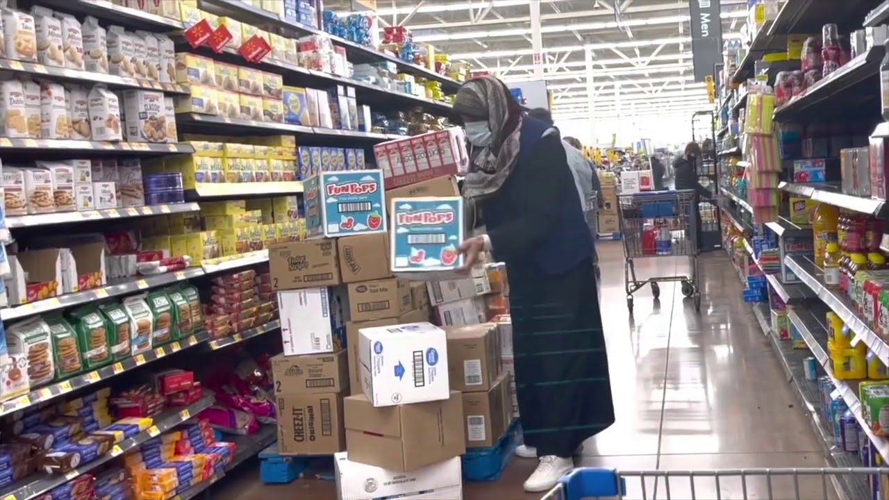 Arab Mother Working At Walmart!