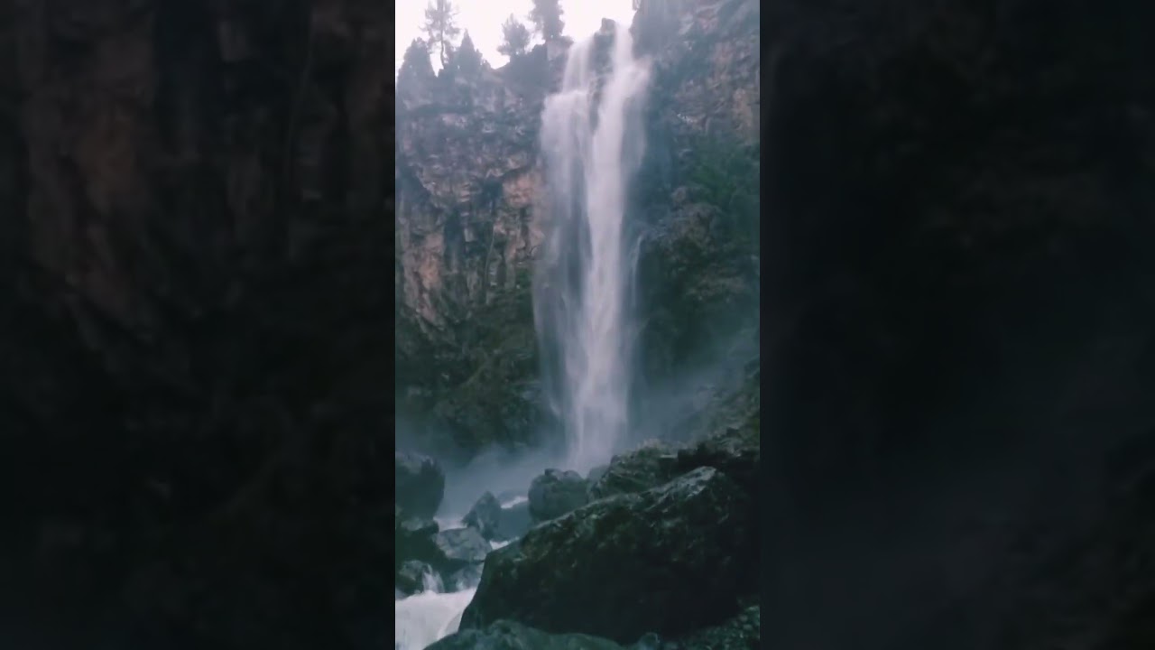 The Beauti of Jarogo Waterfall Swat #mountains #weather #travel #love