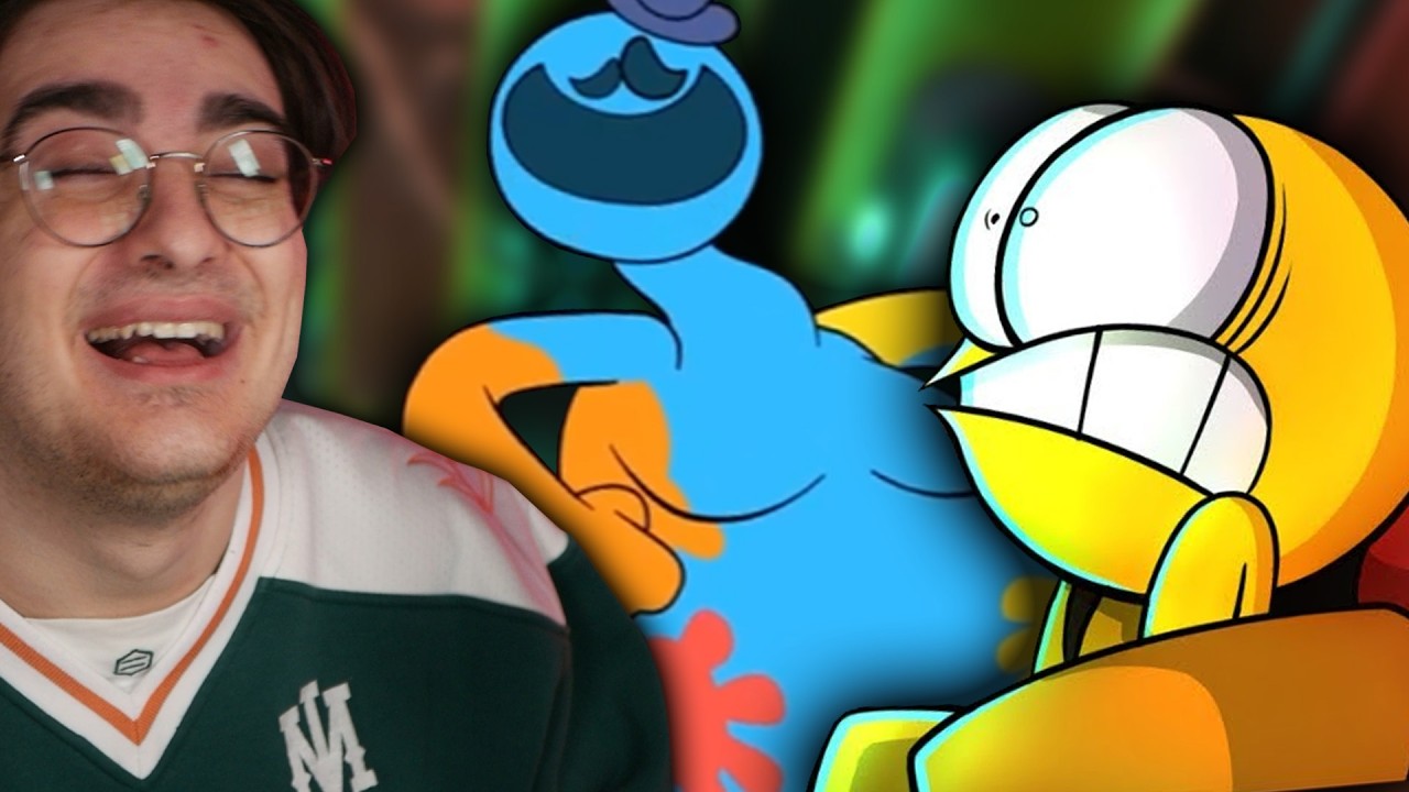 REAGISCO ALLA PARODIA ANIMATA DI POPPY PLAYTIME CAPITOLO 4!
