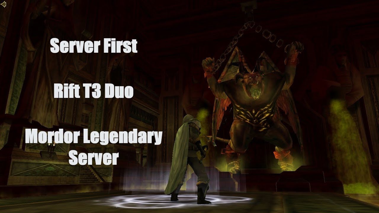 The Rift of Nûrz Ghâshu T3 Duo - Thaurlach -  Mordor Server - LOTRO