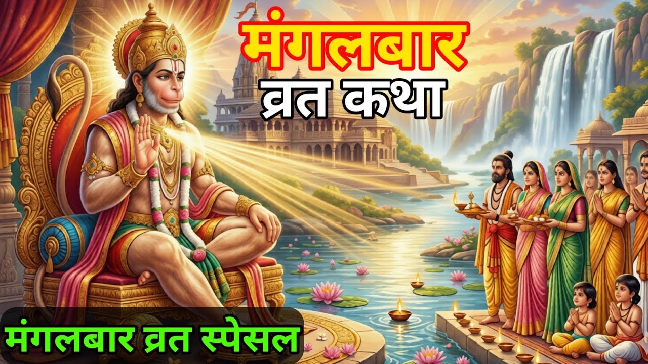 मंगलबार व्रत कथा 🙏 | हनुमानजीको चमत्कारी कथा | जीवन बदलिने सत्य कथा