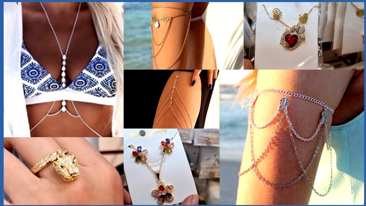 Extenso Surtido de BISUTERIA en tendencia para esta TEMPORADA VACACIONAL 😍 Oro laminado,Rodio, Acero