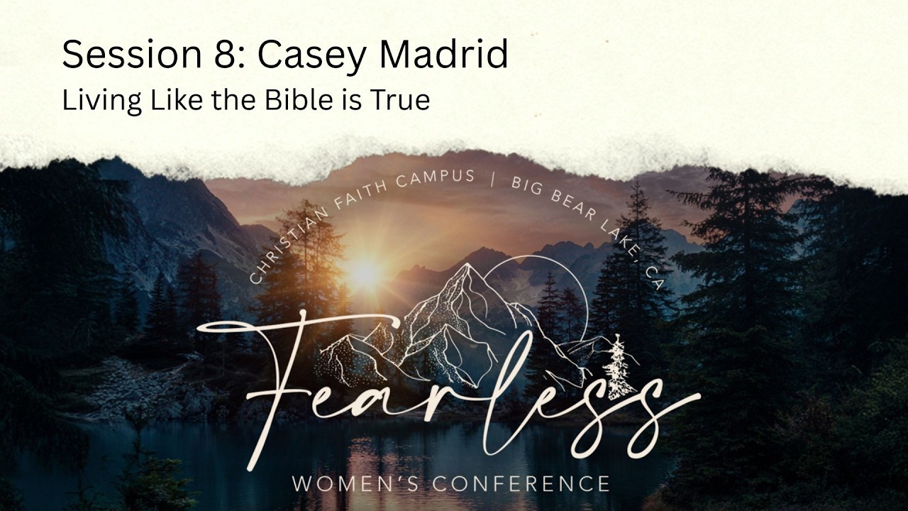 Fearless Women's Conference 2025 - Session 8, Casey Madrid