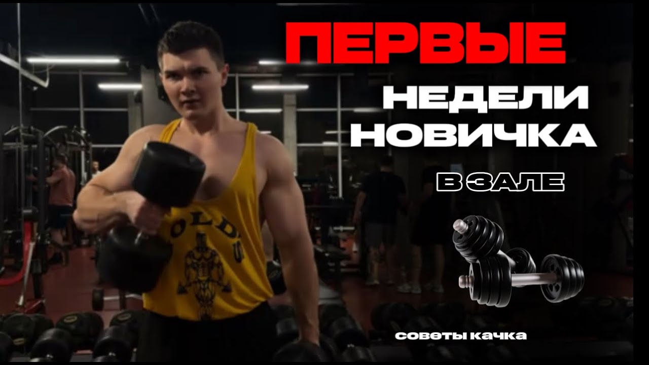 ПЕРВАЯ ТРЕНИРОВКА НОВИЧКА. С чего начать в тренажерном зале?