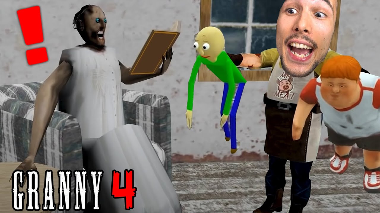 GRANNY 4 è USCITO ma è STRANO!! (3 Giochi a Caso)