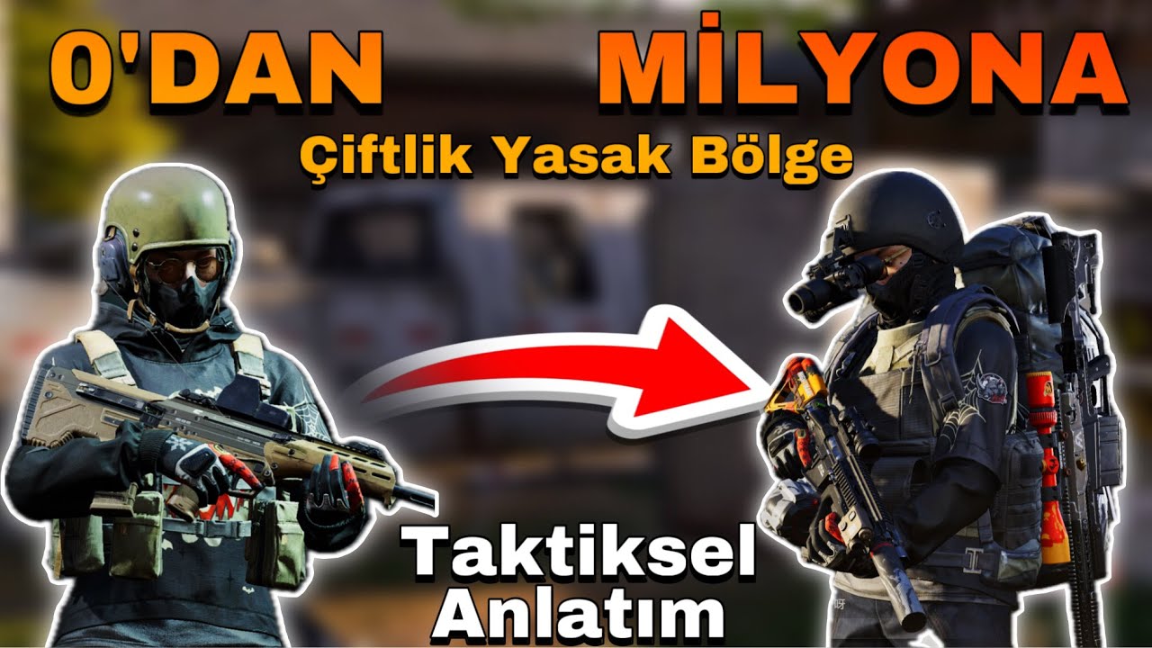 Taktik: Posarak Oynama❗️Çiftlik Yasak Bölge(80k)🔥Arena Breakout
