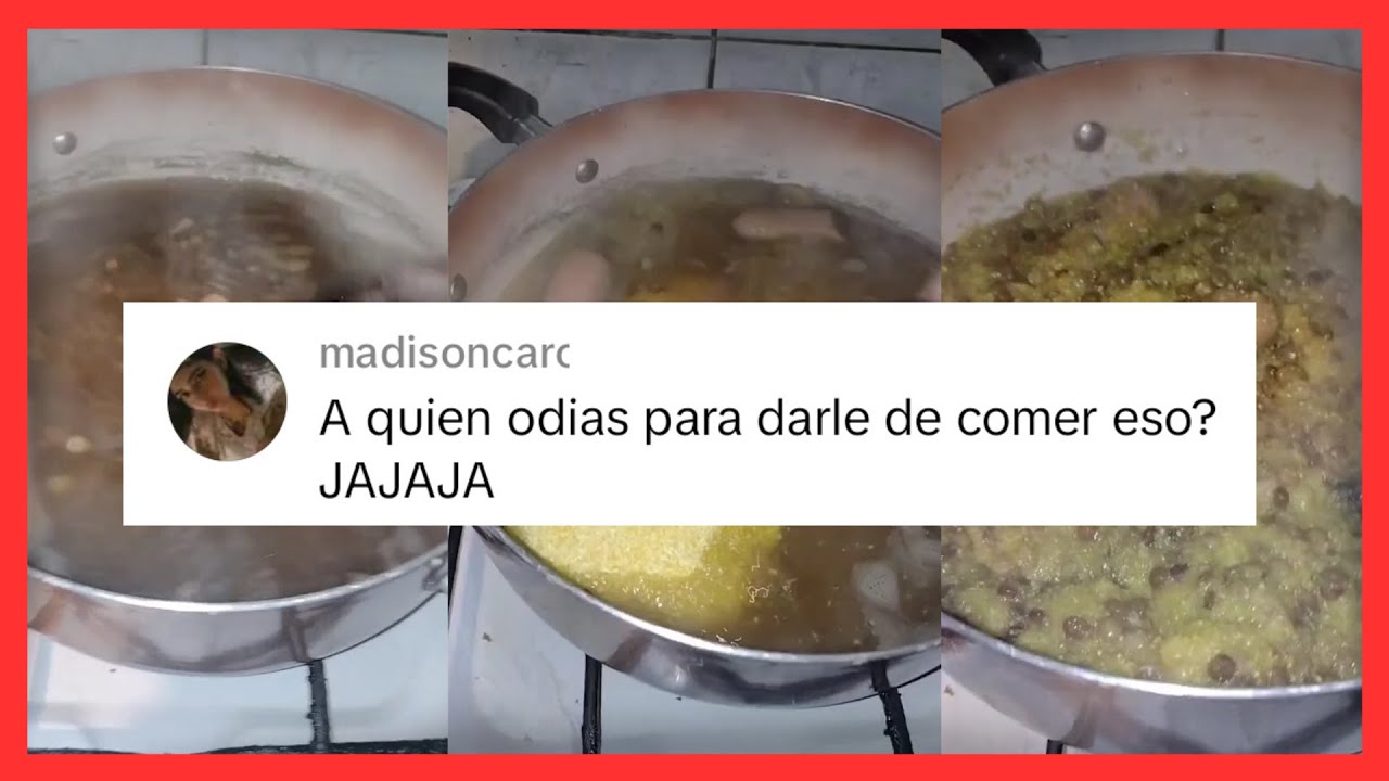 🔥Comentarios Graciosos de Videos Virales de Tiktok - Salsa de salchichas, polenta y lentejas 😂