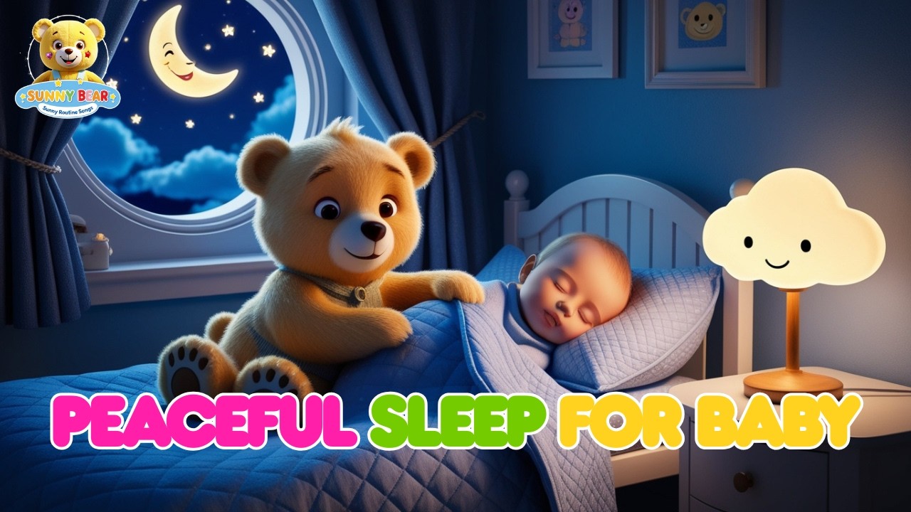 Moonlight Dream Lullaby 🌙😴 | Deep Sleep Music for Babies | Calm Bedtime Relaxation