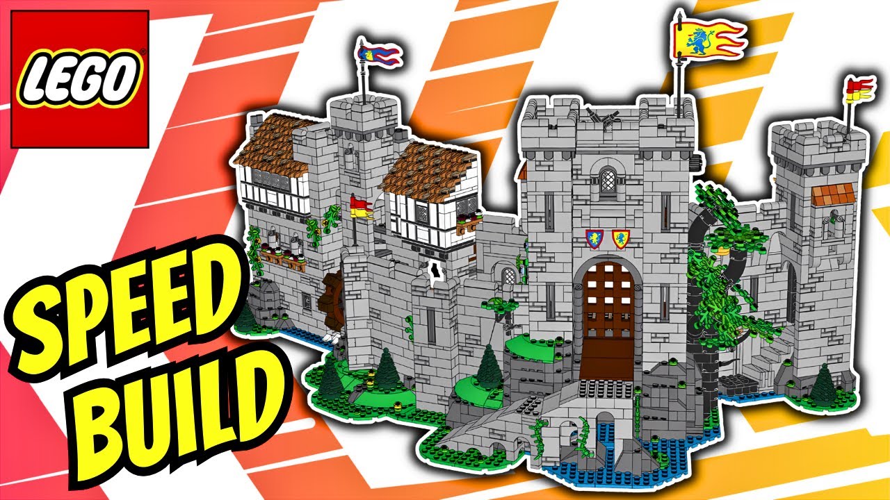 LEGO Lion Knights' Castle 10305 | Speed Build