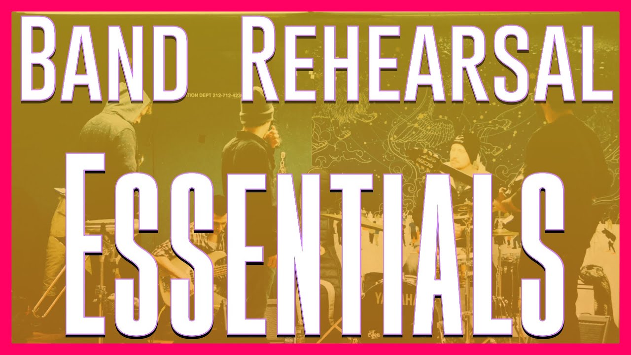 Your band is rehearsing THE WRONG WAY!