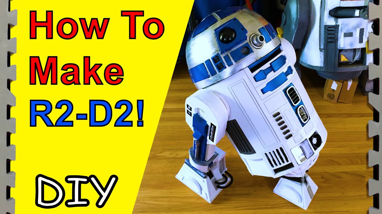 Как сделать R2 D2 (Звёздные войны своими руками)