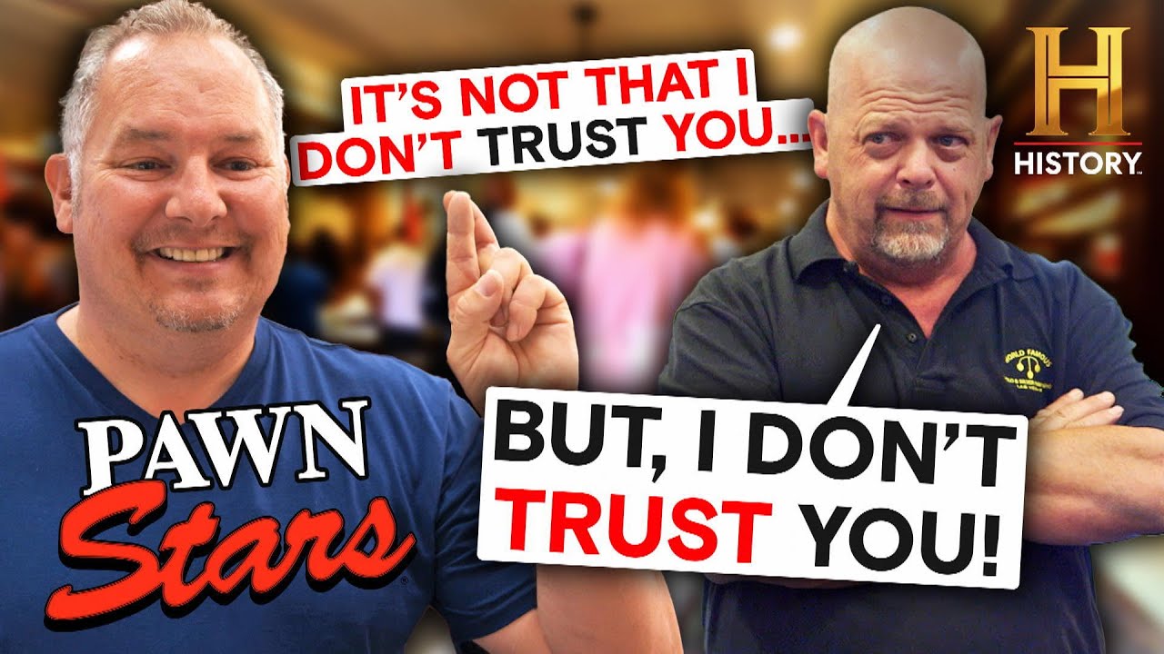 Rick Doesn't Trust ANYBODY in His Shop! | Pawn Stars