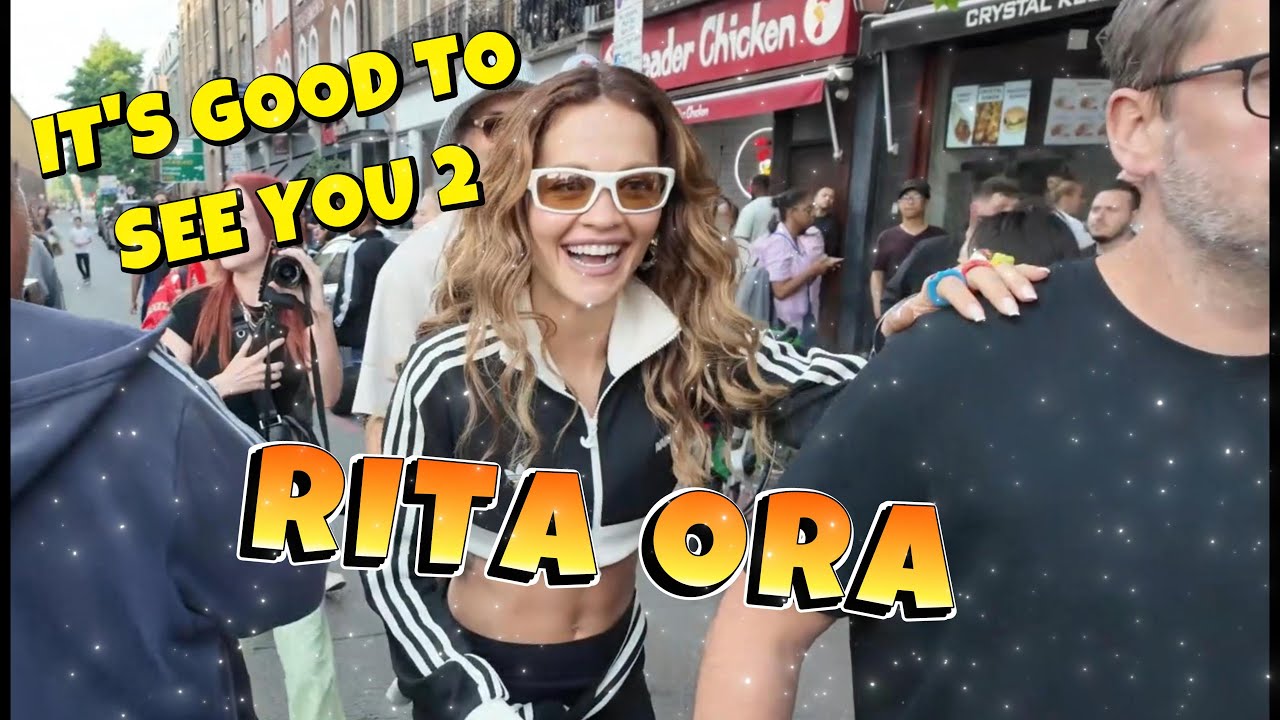 RITA ORA PERFORMS LIVE WITH WILL SMITH AT KINGS CROSS STATION LONDON