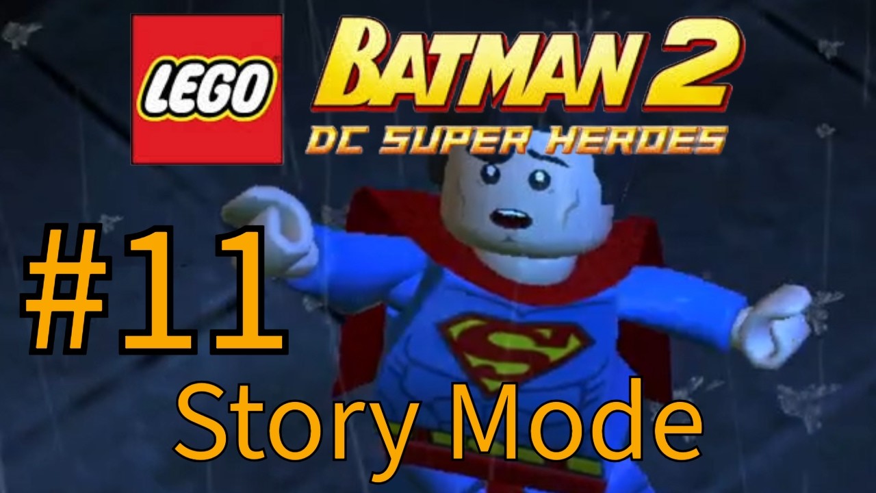 Lego Batman 2 (Steam)  - Part 11 - Underground Retreat (Story Mode)