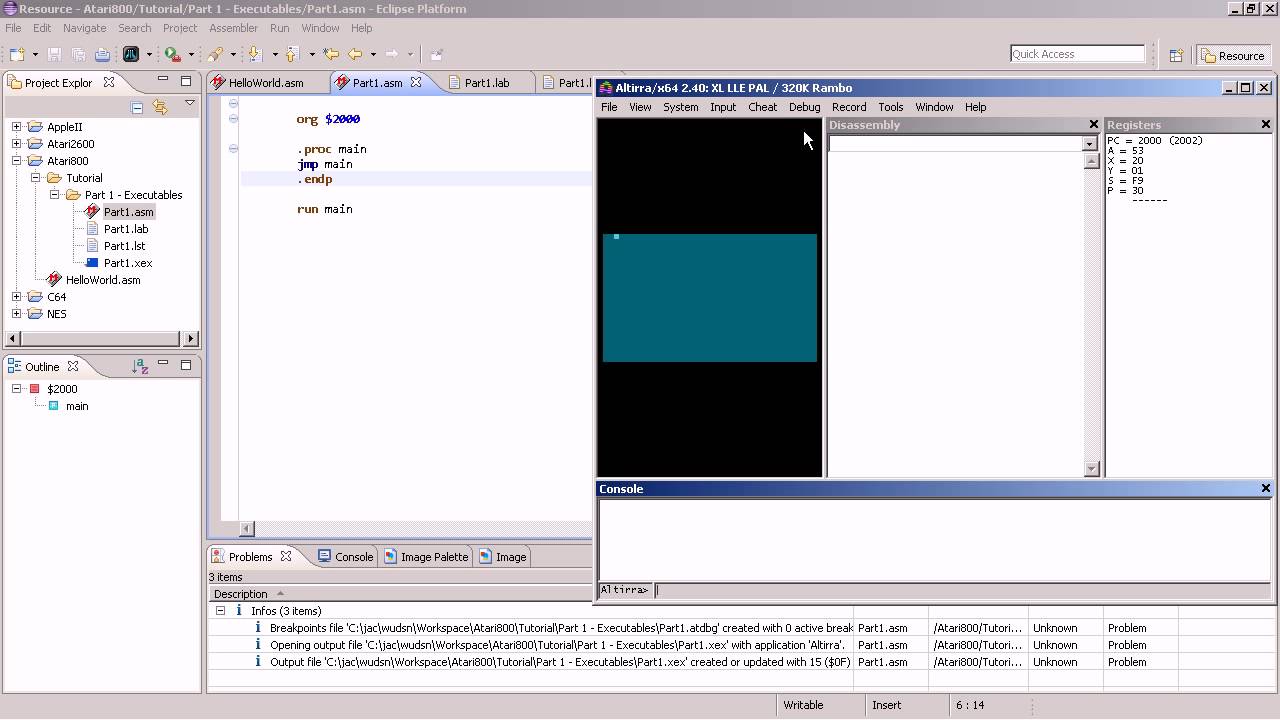 Programming the Atari XL/XE - Part 1 - Executables (2014)