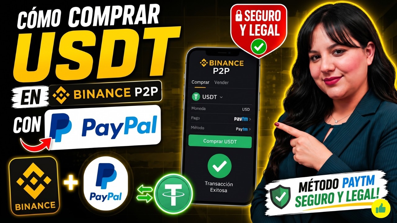 De PAYPAL a BINANCE: C&oacute;mo comprar USDT en Venezuela (Sin errores)